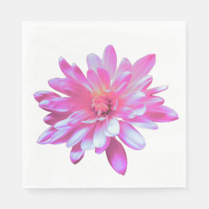 Rosa Rosa blütenrosa Blume Serviette