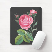 Rosa Rosa Blütenzeit Mousepad (Mit Mouse)