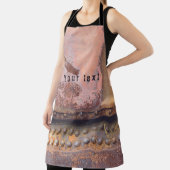 Rosa, rosa, braunes Metall Schürze (InSitu)