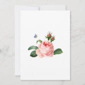 Rosa Rosa Brautparty Brunch (Rückseite)