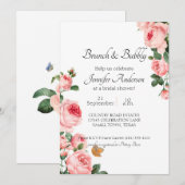 Rosa Rosa Brautparty Brunch (Vorne/Hinten)