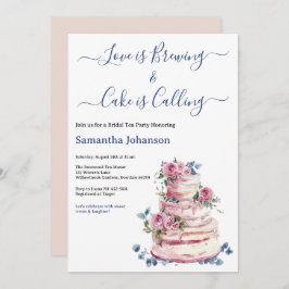 Rosa-Rosa-Brautparty Einladung