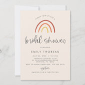 Rosa Rosa Brautparty Einladung (Vorderseite)