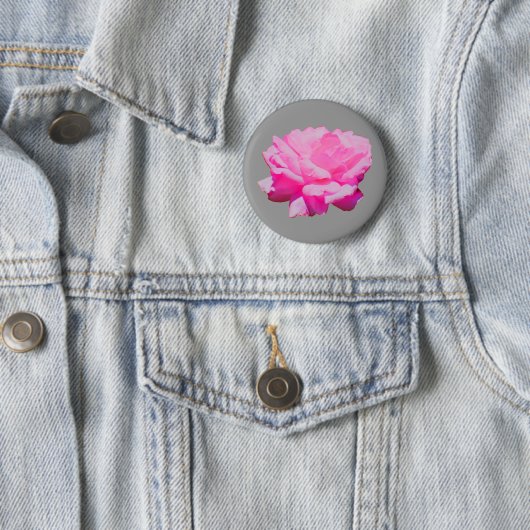 Rosa Rosa Button (Beispiel)