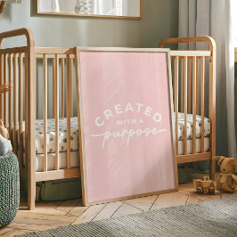 Rosa Rosa Christliches Zitat Poster