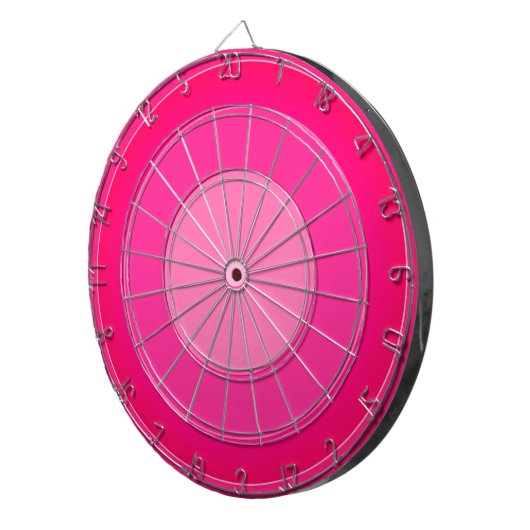 Rosa Rosa, das Sie an den Pfeilen stinken Dartscheibe (Vorderseite rechts)