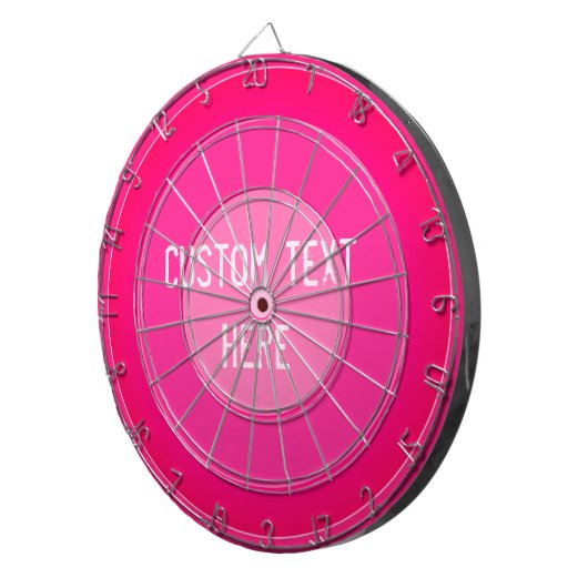 Rosa Rosa, das Sie an den Pfeilen stinken Dartscheibe (Vorderseite rechts)