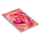 Rosa-Rosa-Druck Notizblock (Rechte Seite)