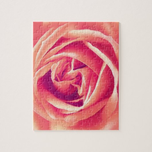 Rosa-Rosa-Druck Puzzle (Vertikal)