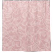 Rosa Rosa Duschvorhang (Vorderseite)