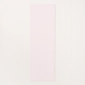 Rosa Rosa Elegant Moderner Name des Minimalistisch Yogamatte (Rückseite)