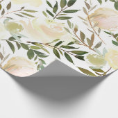 Rosa Rosa Elfenbeinküste Blume im Wasser Geschenkpapier (Ecke)