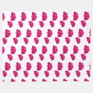 Rosa Rosa Fleece Blankon