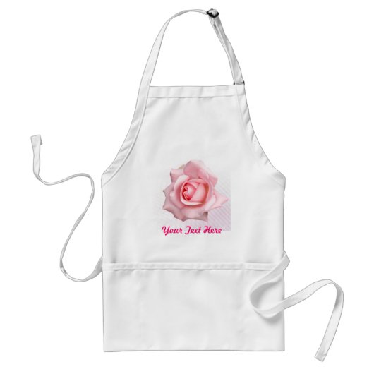 Rosa rosa für dich schürze (Vorne)