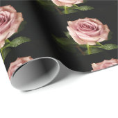 Rosa Rosa Geschenkpapier (Rolleneckpunkt)