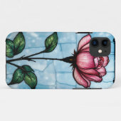 Rosa Rosa, gestanzt Case-Mate iPhone Hülle (Rückseite (Horizontal))