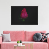Rosa rosa gesteppte Leinwand (Insitu (Wohnzimmer))