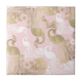 Rosa Rosa-Goldmedaille Fliese (Vorderseite)