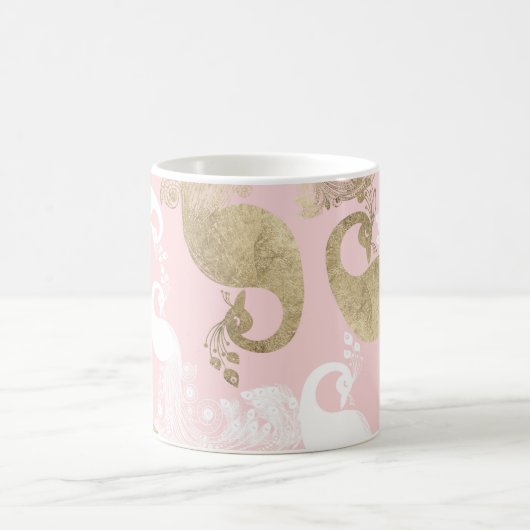 Rosa Rosa-Goldmedaille Kaffeetasse (Mittel)