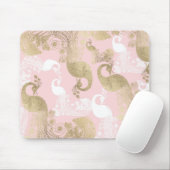 Rosa Rosa-Goldmedaille Mousepad (Mit Mouse)