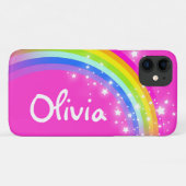 Rosa Rosa Himmel Case-Mate iPhone Hülle (Rückseite (Horizontal))