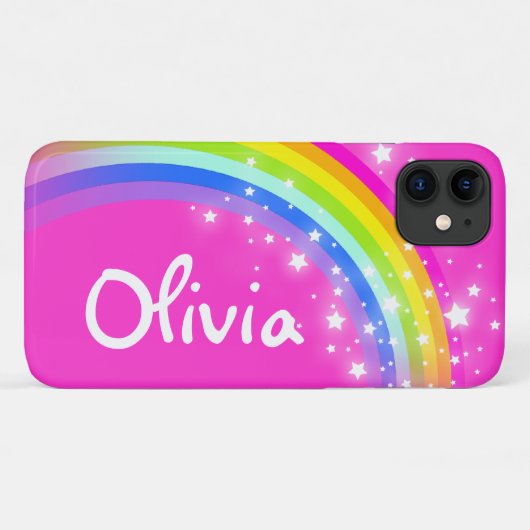 Rosa Rosa Himmel Case-Mate iPhone Hülle (Rückseite (Horizontal))