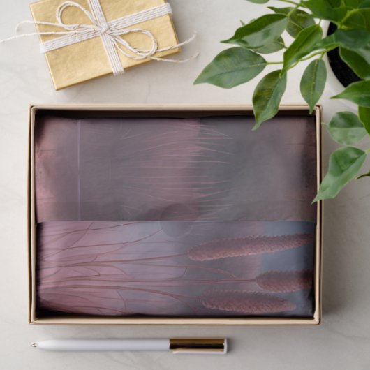 Rosa Rosa-Himmel-Reflexion Seidenpapier (Geschenk)