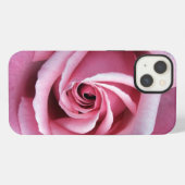 Rosa Rosa iPhone Hülle (Rückseite (Horizontal))