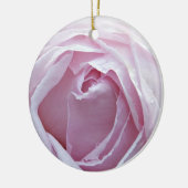 Rosa Rosa Keramik Ornament (Links)