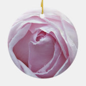 Rosa Rosa Keramik Ornament (Hinten)