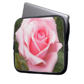 Rosa-Rosa-Laptop-Sleeve Laptopschutzhülle (Vorderseite Links)