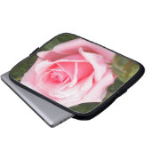 Rosa-Rosa-Laptop-Sleeve Laptopschutzhülle (Vorne Knopf)