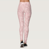 Rosa Rosa Leggings (Rückseite)