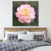 Rosa Rosa Leinwanddruck (Insitu (Schlafzimmer))