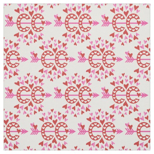 Rosa rosa-Liebe-Motive für Cross Country Stoff (Muster)