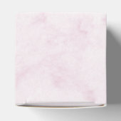 Rosa Rosa Marmorhochzeit Geschenkschachtel (Oben)