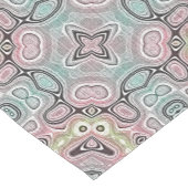 Rosa Rosa Meeresfrüchte Kurzer Tischläufer (Ecke)