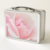 Rosa rosa metall brotdose (Rückseite)