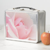 Rosa rosa metall brotdose (Beispiel)