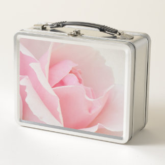 Rosa rosa metall brotdose