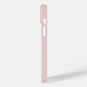 Rosa Rosa mit Name iPhone 14 Case-Mate iPhone Hülle (Rückseite / Links)