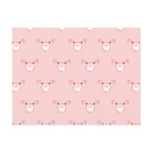 rosa, rosa, mit seitlichem Abstand wiederholtes Mu