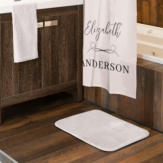 Rosa Rosa Modernes Minimalistisch Duschvorhang