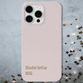 Rosa Rosa Monogramm-Monogramm-Rosa-Rosa-Farbton Case-Mate iPhone Hülle