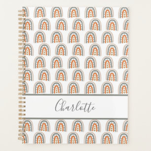 Rosa-Rosa-Monogramm-Name 2025 Planer