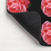 Rosa Rosa Mousepad (Ecke)