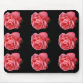 Rosa Rosa Mousepad (Vorne)