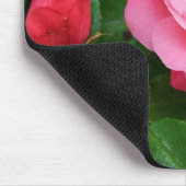 Rosa Rosa Mousepad (Ecke)