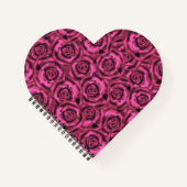 Rosa Rosa Notizblock (Vorderseite)