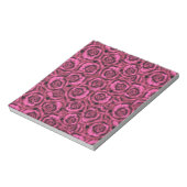 Rosa Rosa Notizblock (Rotiert)